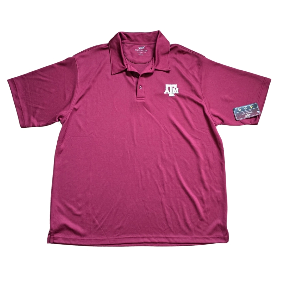 Texas A&M Polo Shirt NWT
